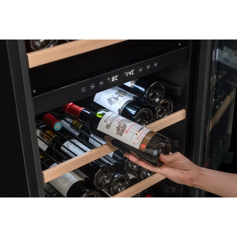 Weinkühlschrank 102 Flaschen La Sommelière LS102DZ BLACK