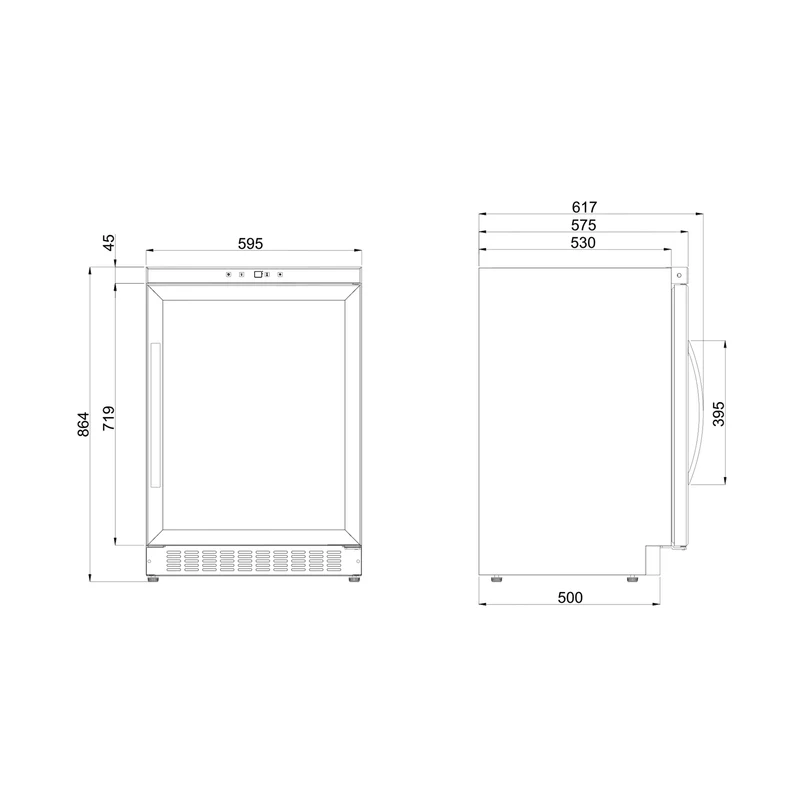 Weinkühlschrank 68 Flaschen Dometic B68G