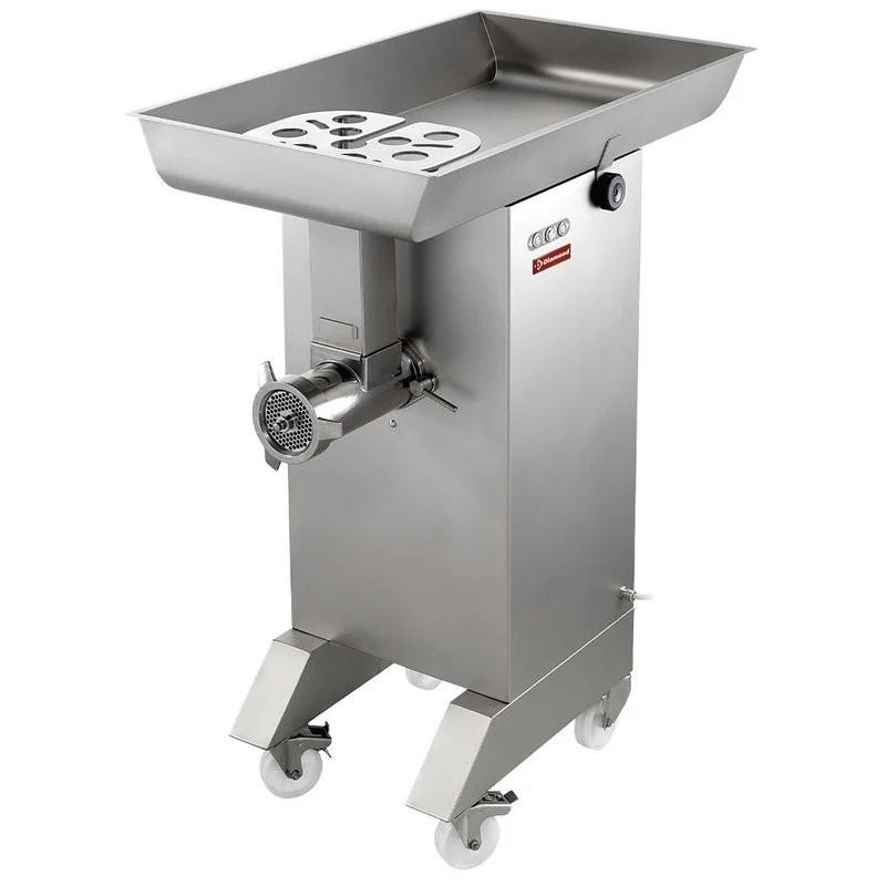 Profi Stand-Fleischwolf aus Edelstahl, fahrbar , 700 kg/h, TTGD-32/CB-PCH