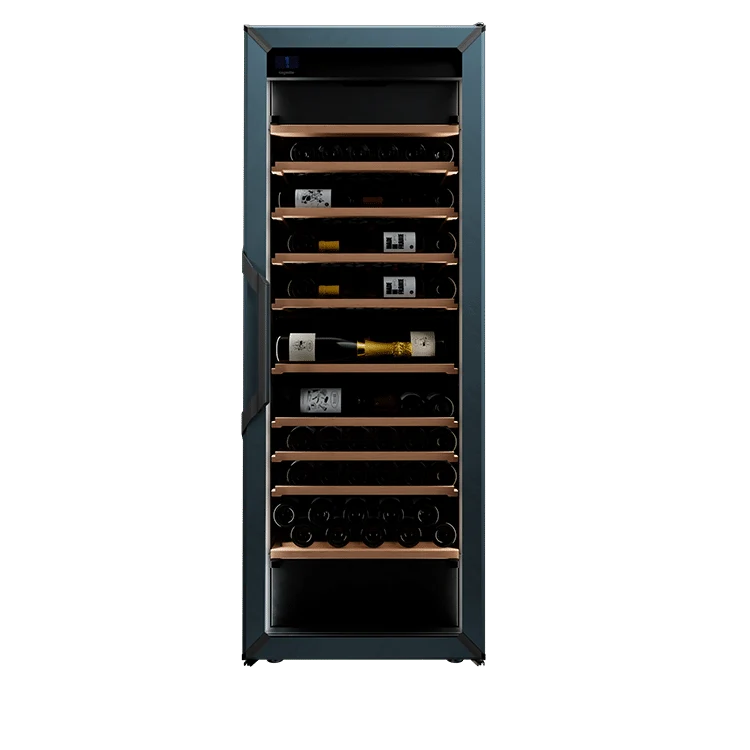 Weinkühlschrank 162 Flaschen Goguette 3 Zonen Blau
