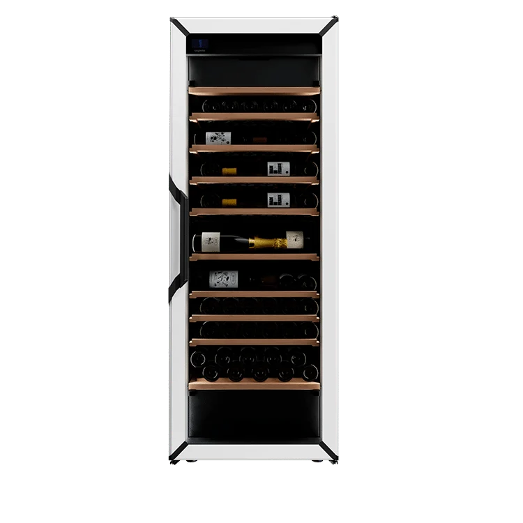 Weinkühlschrank 162 Flaschen Goguette 3 Zonen Weiß