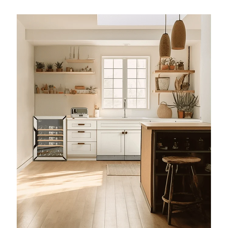 Weinkühlschrank 50 Flaschen Goguette Weiß