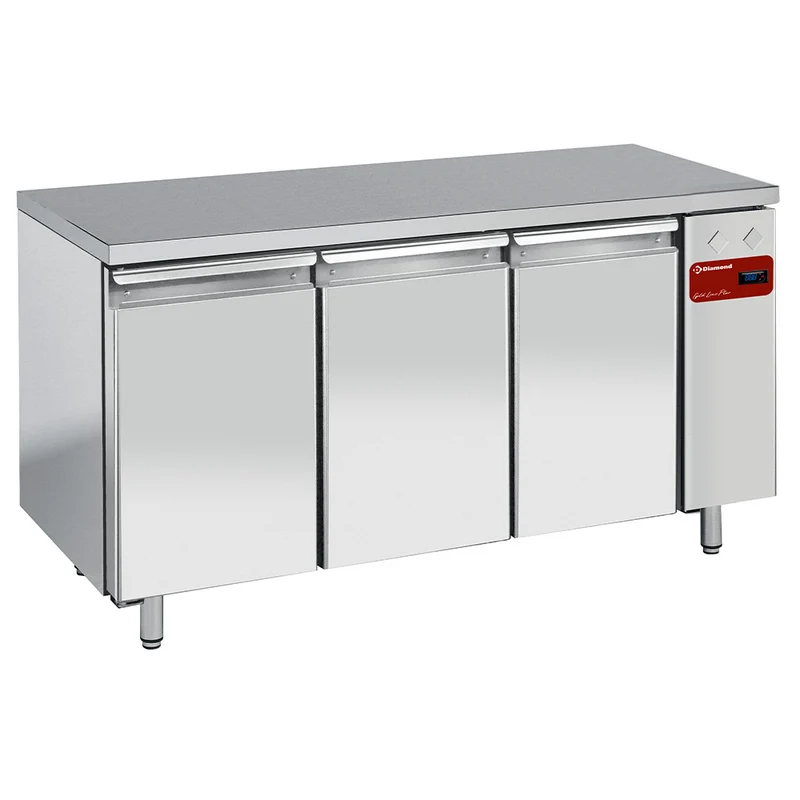 Zentralgekühlter Kühl- und Tiefkühltisch , 3-türig , GN 1/1, TS3B/H