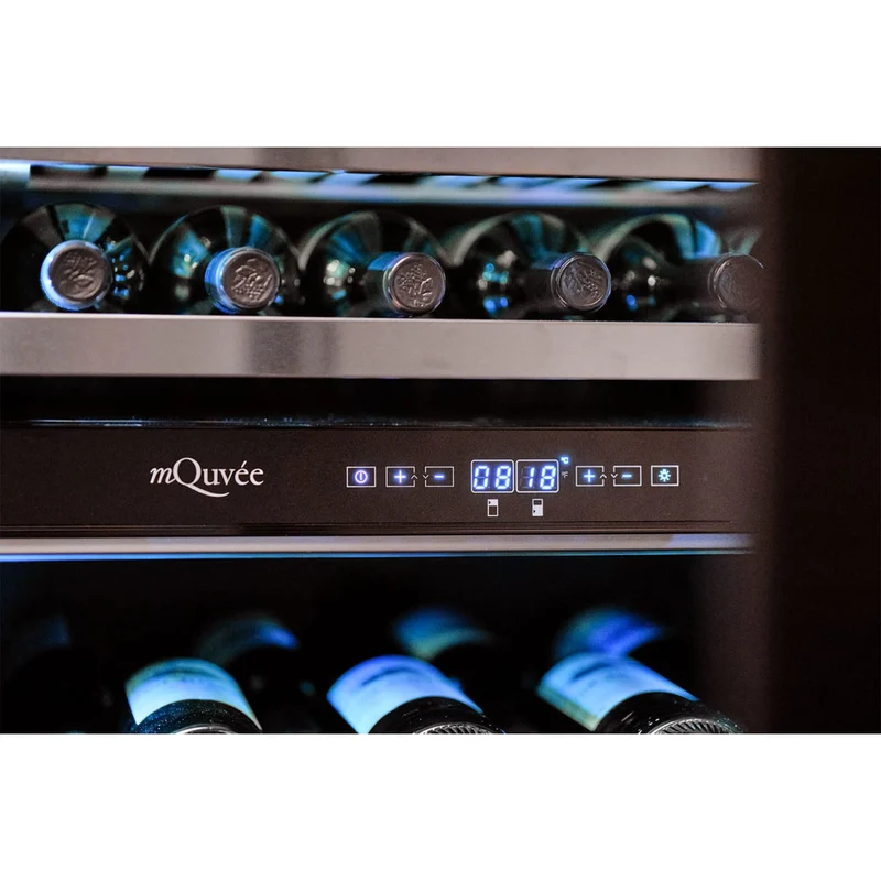 Weinkühlschrank 31 Flaschen mQuvée WineCave Exclusive 700 60D Push/Pull