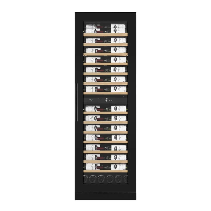 Weinkühlschrank 120 Flaschen mQuvée WineCave 187 Anthracite Black Label View