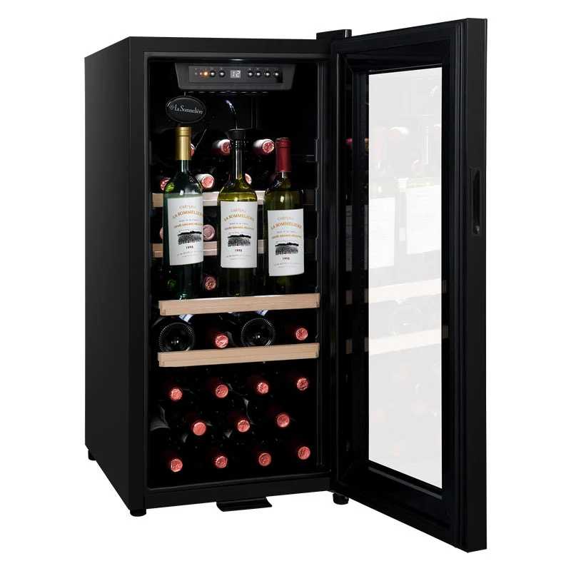Weinkühlschrank 38 Flaschen La Sommelière LS38 BLACK