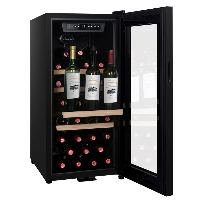 Weinkühlschrank 38 Flaschen La Sommelière LS38 BLACK