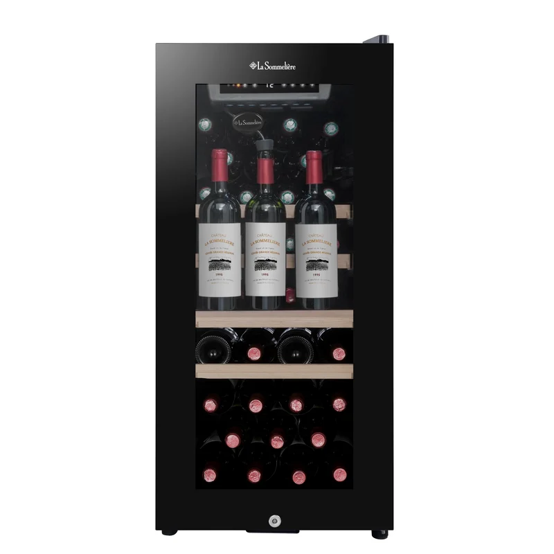 Weinkühlschrank 38 Flaschen La Sommelière LS38 BLACK