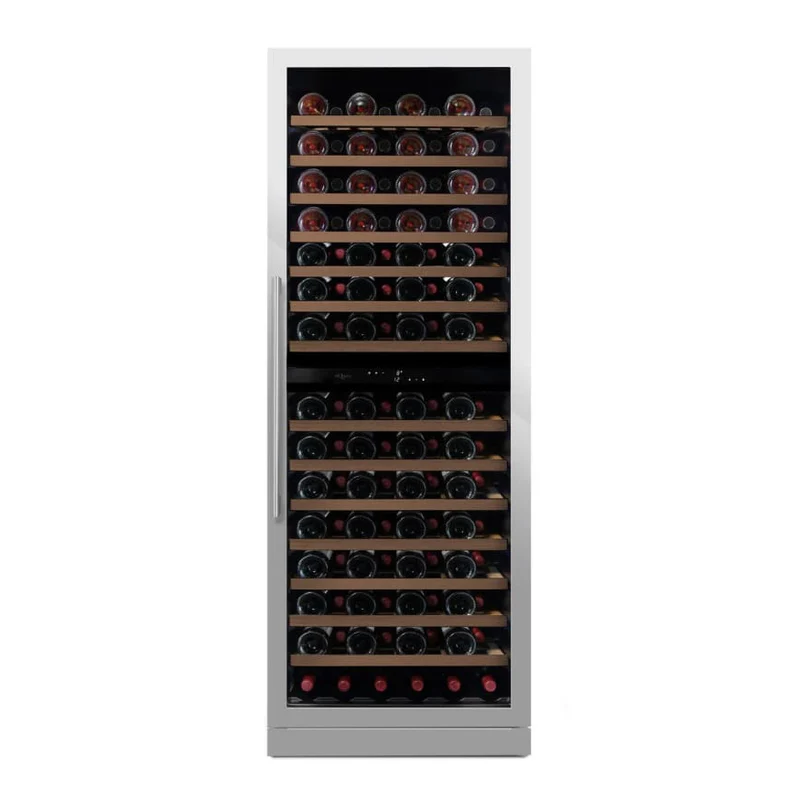 Weinkühlschrank 115 Flaschen mQuvée WineCave 187 Stainless