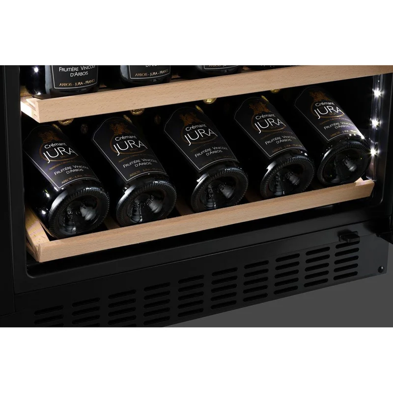 Champagnerkühlschrank 36 Flaschen mQuvée WineCave 700 60S Anthracite Black
