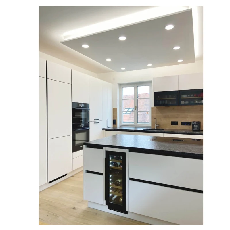 Weinkühlschrank 16 Flaschen mQuvée WineCave 700 30D Anthracite Black
