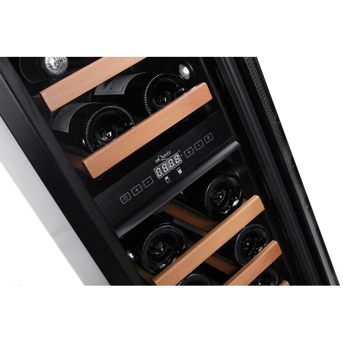 Weinkühlschrank 16 Flaschen mQuvée WineCave 720 30D Powder White