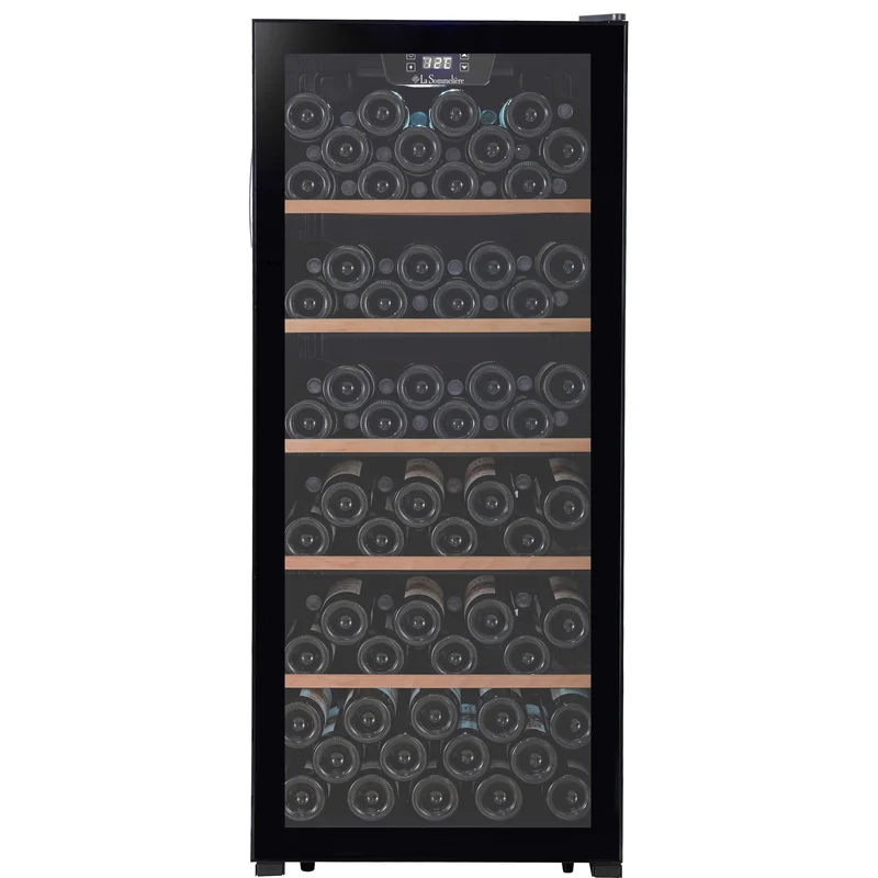 Weinkühlschrank 121 Flaschen La Sommelière LS117 Black