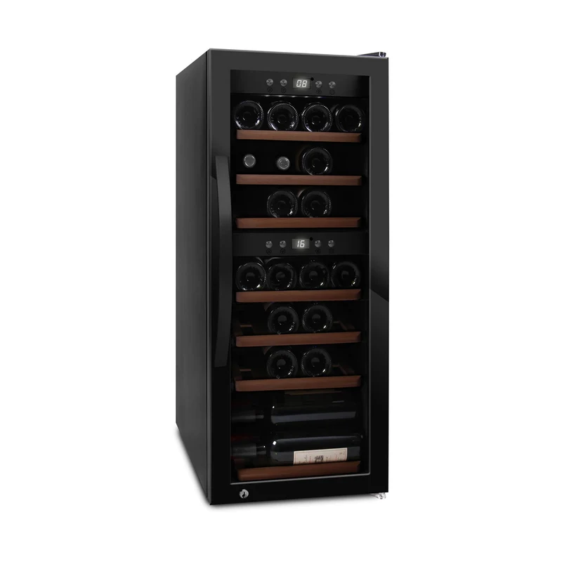 Weinkühlschrank 38 Flaschen mQuvée WineExpert 38 Fullglass Black