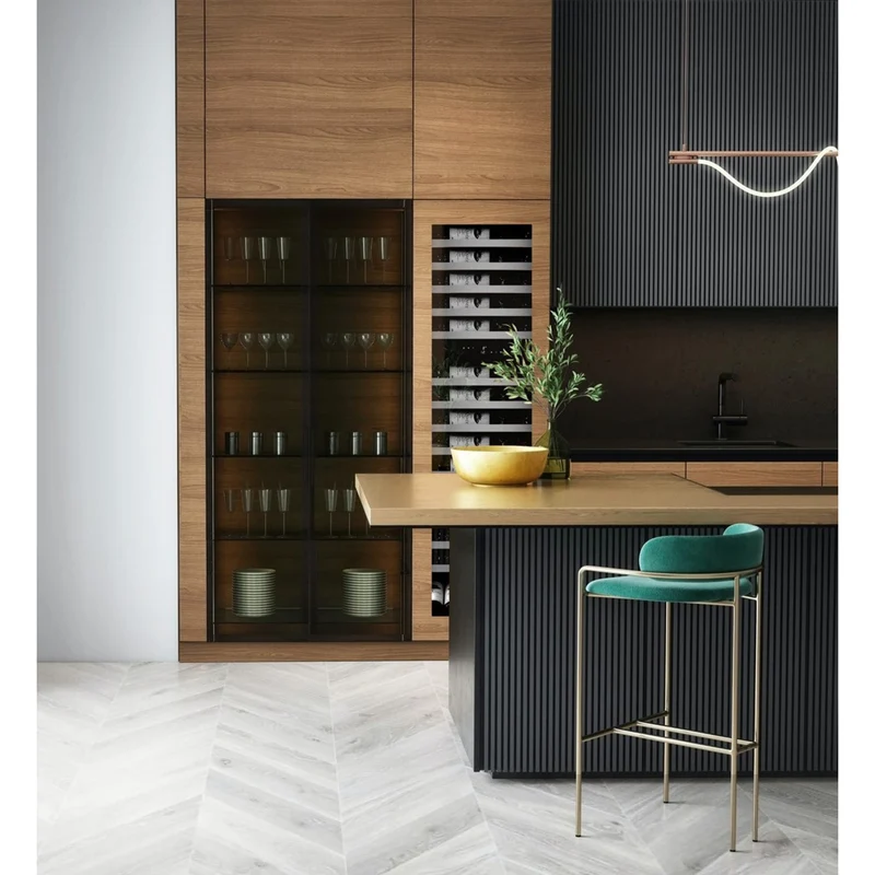 Weinkühlschrank 115 Flaschen mQuvée WineKeeper 112D Panel Ready Push/Pull