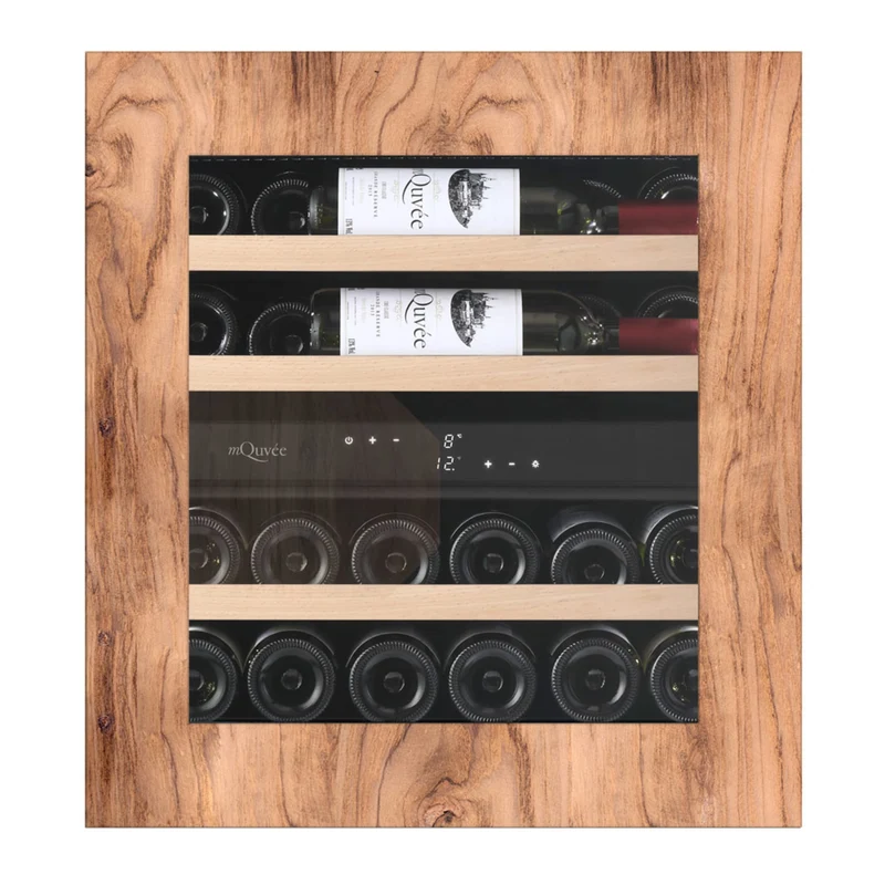 Weinkühlschrank 26 Flaschen mQuvée WineKeeper Exclusive 25D Panel Ready Push-Pull