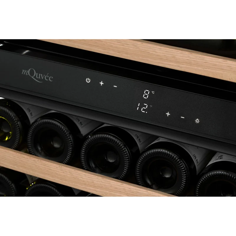 Weinkühlschrank 26 Flaschen mQuvée WineKeeper Exclusive 25D Panel Ready Push-Pull