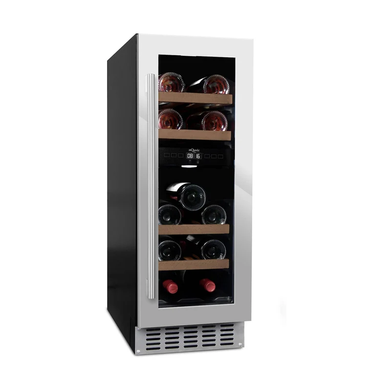 Weinkühlschrank 16 Flaschen mQuvée WineCave 700 30D Stainless