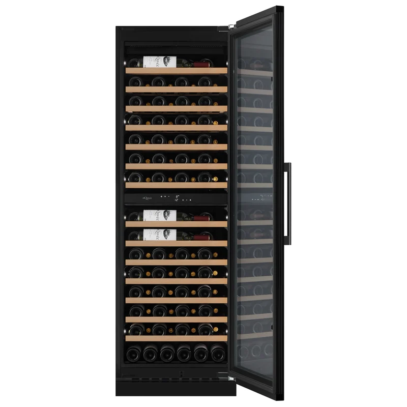 Weinkühlschrank 115 Flaschen mQuvée WineCave 187 Anthracite Black