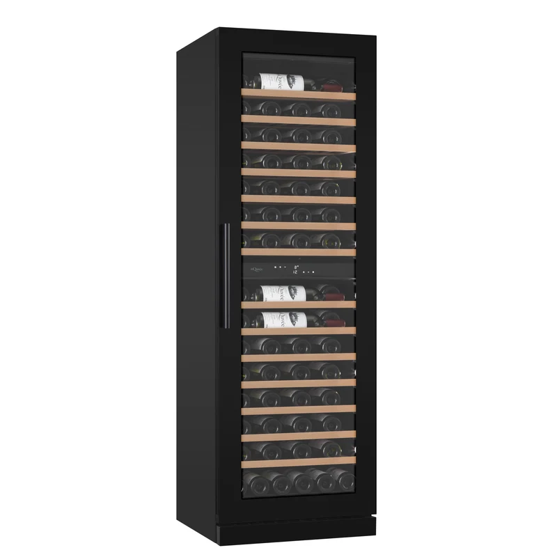 Weinkühlschrank 115 Flaschen mQuvée WineCave 187 Anthracite Black