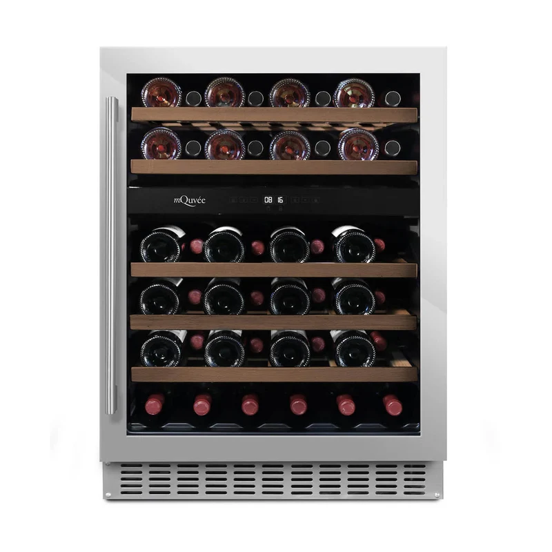 Weinkühlschrank 45 Flaschen mQuvée WineCave 700 60D Stainless