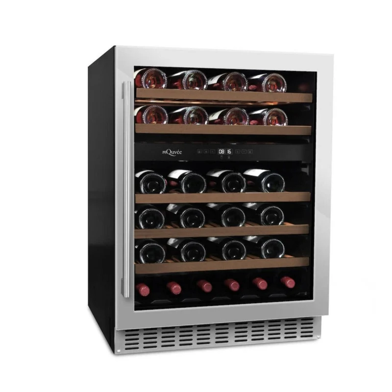Weinkühlschrank 45 Flaschen mQuvée WineCave 700 60D Stainless