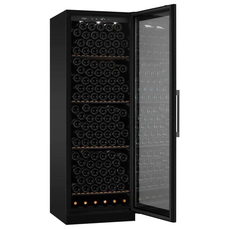 Weinklimaschrank 215 Flaschen mQuvée WineStore 215 Full Glass Black