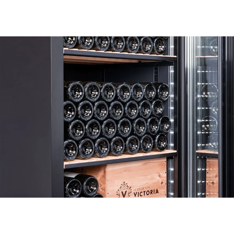 Weinklimaschrank 273 Flaschen mQuvée Velvet 220 Glass