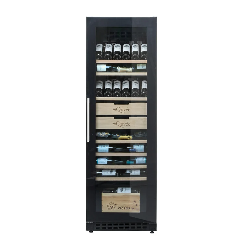 Weinklimaschrank 200 Flaschen mQuvée Velvet 125 Glass
