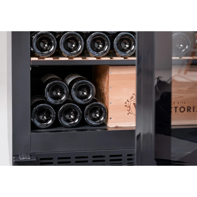 Weinklimaschrank 200 Flaschen mQuvée Velvet 125 Glass