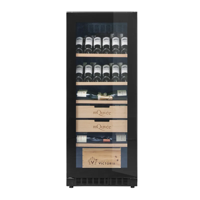 Weinklimaschrank 142 Flaschen mQuvée Velvet 100 Glass