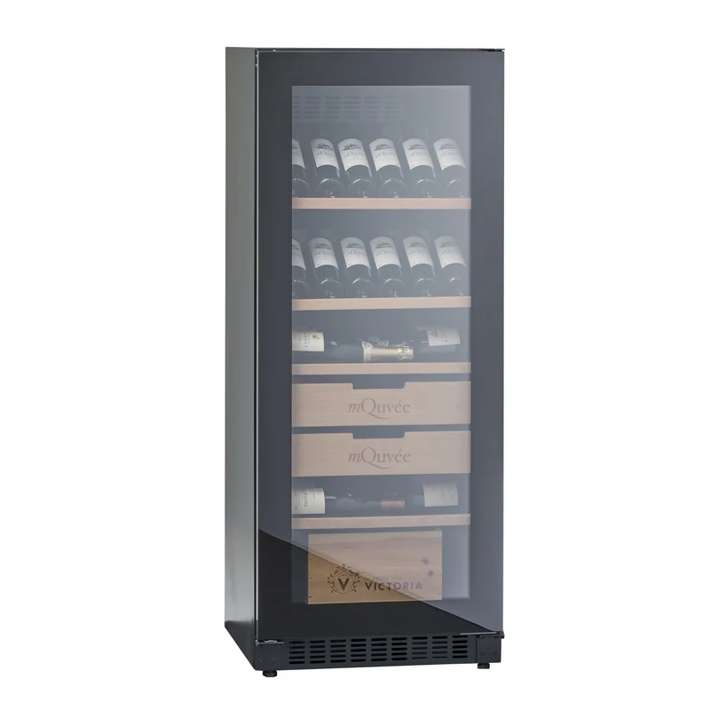 Weinklimaschrank 142 Flaschen mQuvée Velvet 100 Glass