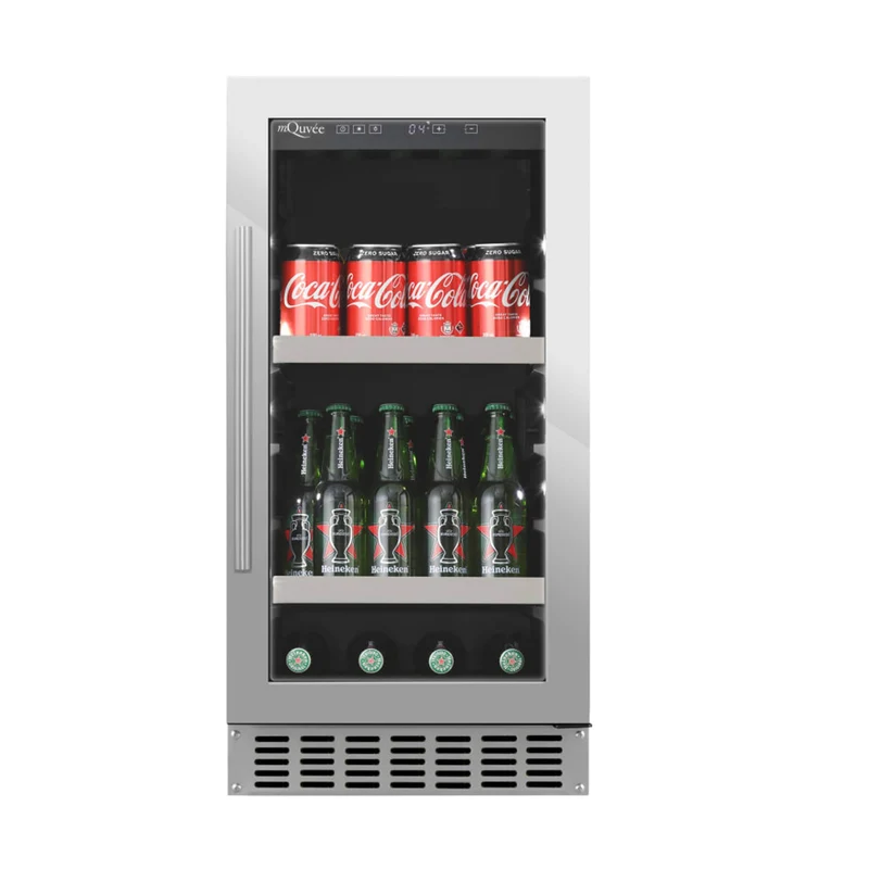 Bier- und Getränkekühlschrank mQuvée BeerServer 40 Stainless