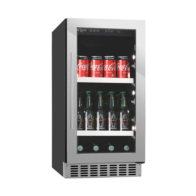 Bier- und Getränkekühlschrank mQuvée BeerServer 40 Stainless
