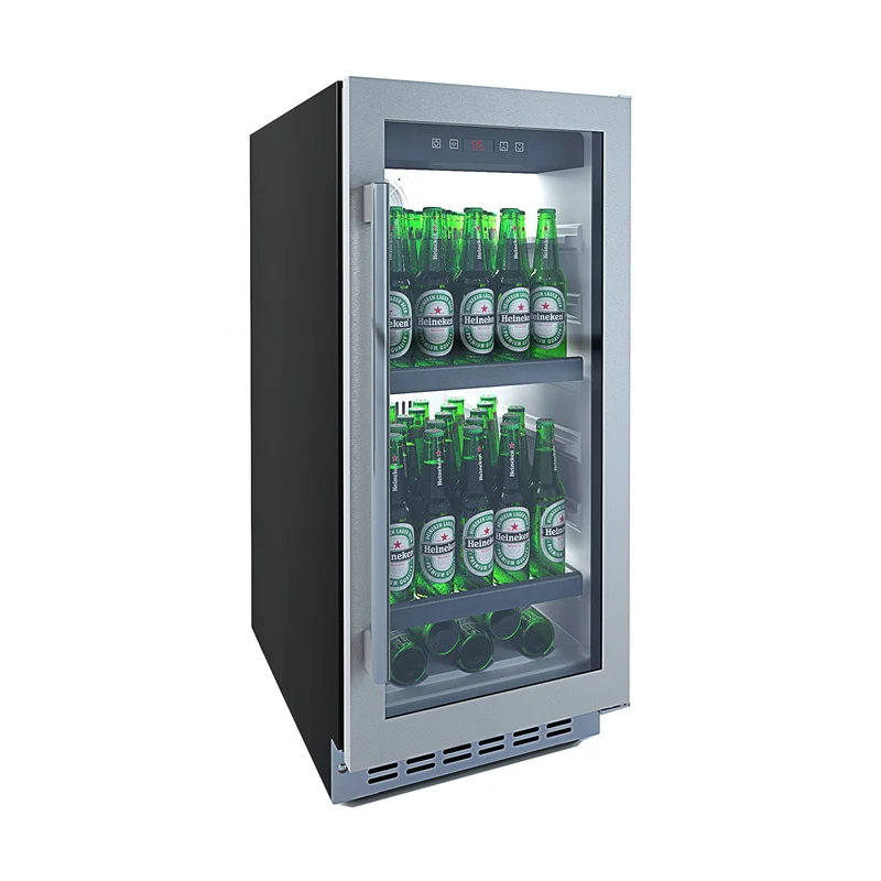 Bier- und Getränkekühlschrank mQuvée BeerServer 40 Stainless