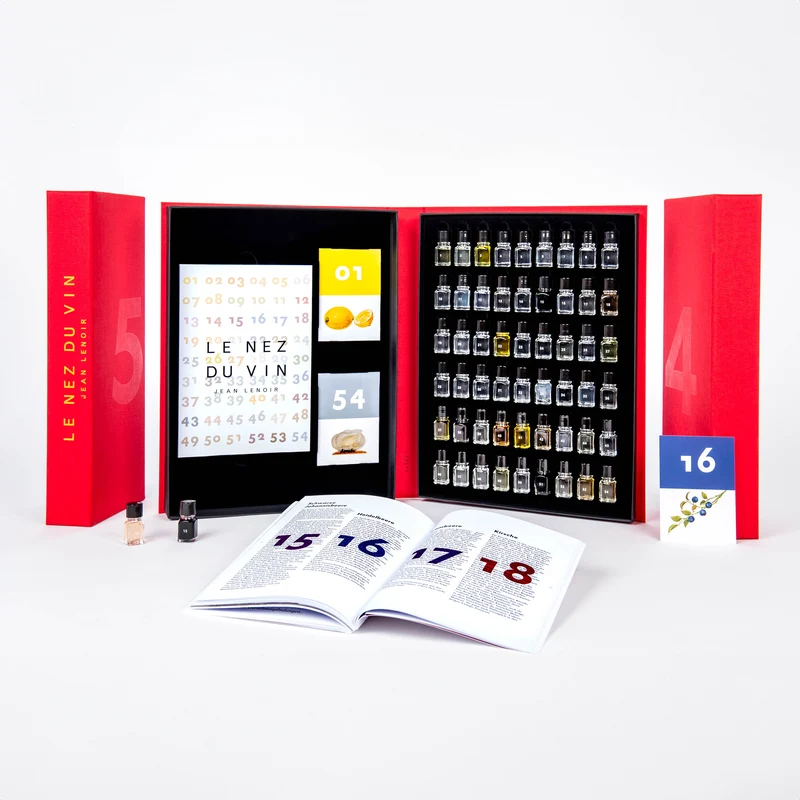 Buch Le Nez du Vin "Die Schatztruhe 54 Aromen"