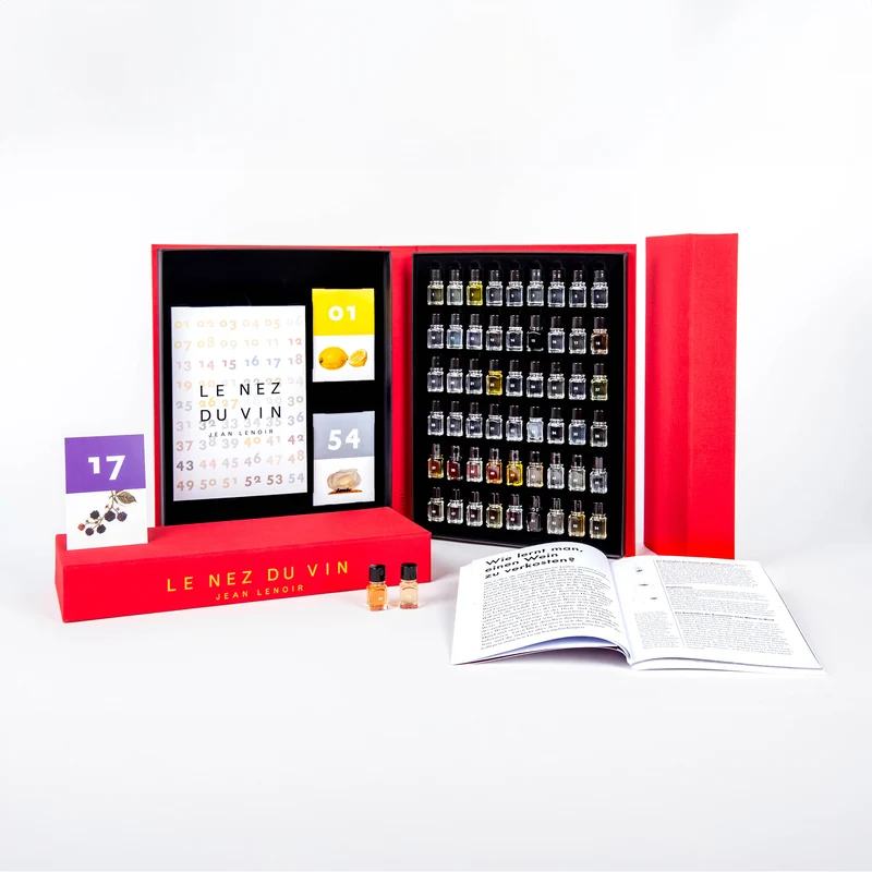 Buch Le Nez du Vin "Die Schatztruhe 54 Aromen"