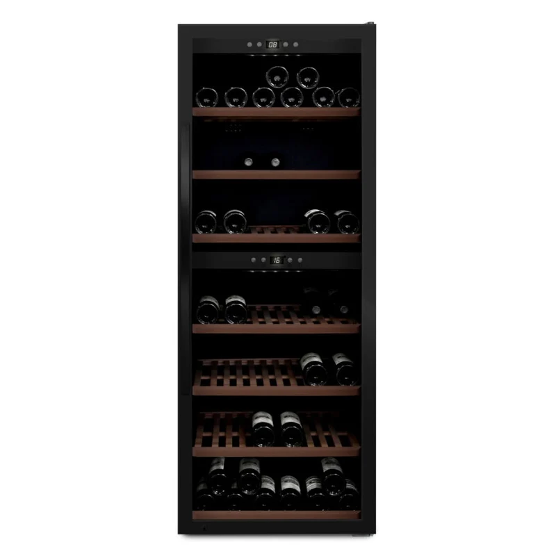 Weinkühlschrank 126 Flaschen mQuvée WineExpert 126 Fullglass Black