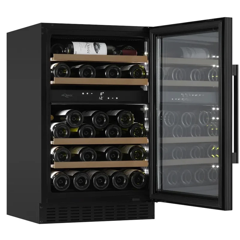 Weinkühlschrank 39 Flaschen mQuvée WineCave 700 50D Anthracite Black