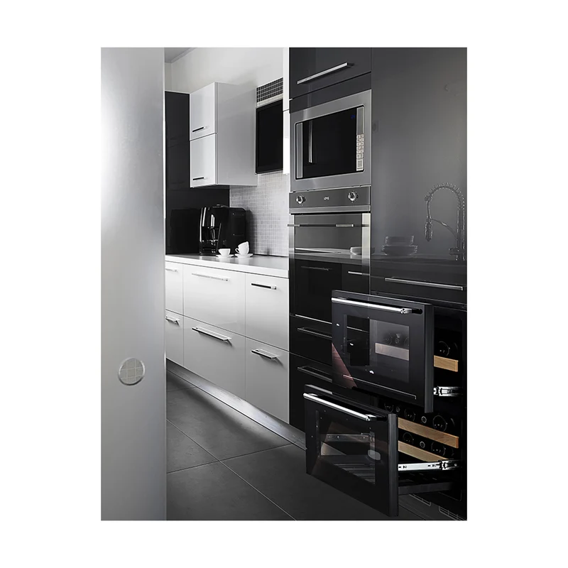 Weinkühlschrank 44 Flaschen mQuvée WineCave 60D Fullglass Black