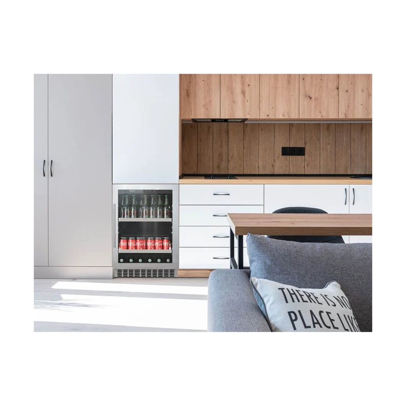 Bier- und Getränkekühlschrank mQuvée BeerServer 60 Stainless