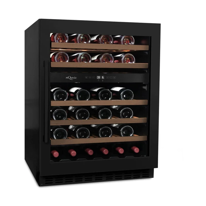 Weinkühlschrank 45 Flaschen mQuvée WineCave 780 60D Anthracite Black