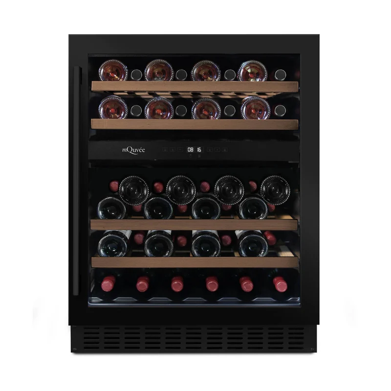Weinkühlschrank 45 Flaschen mQuvée WineCave 700 60D Anthracite Black