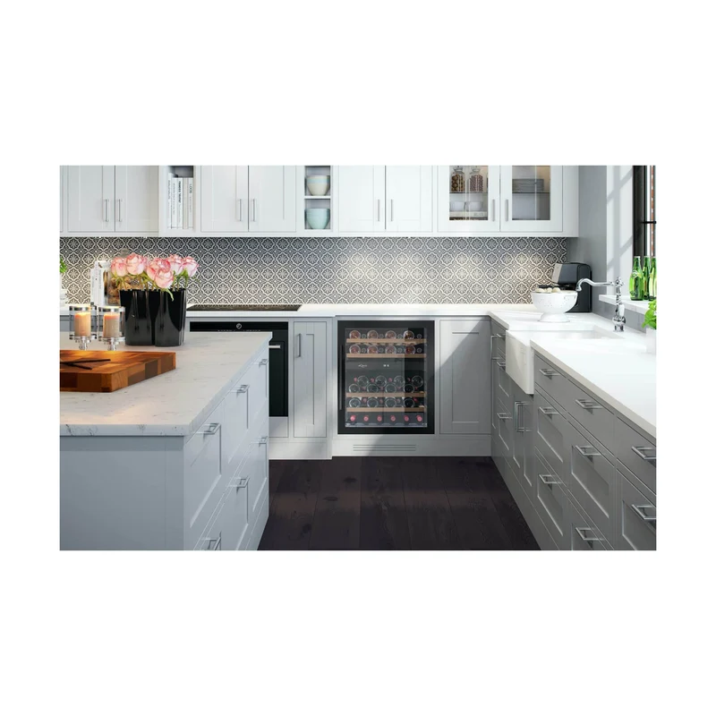 Weinkühlschrank 45 Flaschen mQuvée WineCave 700 60D Anthracite Black