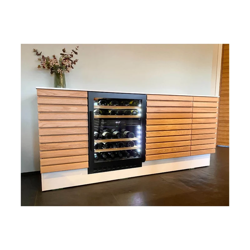 Weinkühlschrank 45 Flaschen mQuvée WineCave 700 60D Anthracite Black