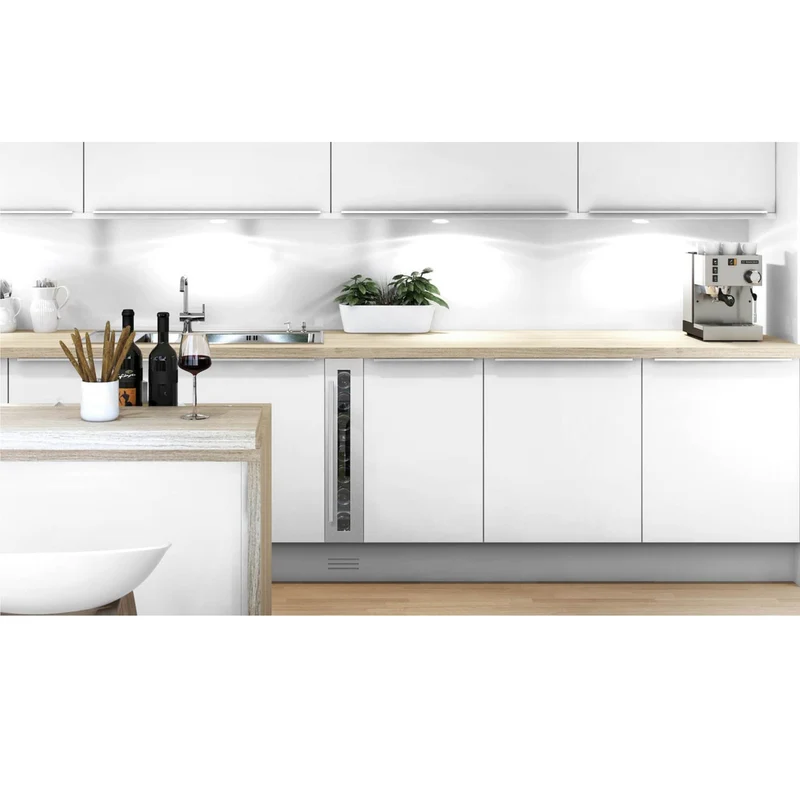 Weinkühlschrank 10 Flaschen mQuvée WineCave 700 15S Stainless