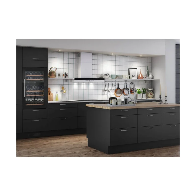 Weinkühlschrank 49 Flaschen mQuvée WineKeeper 49D Fullglass Black