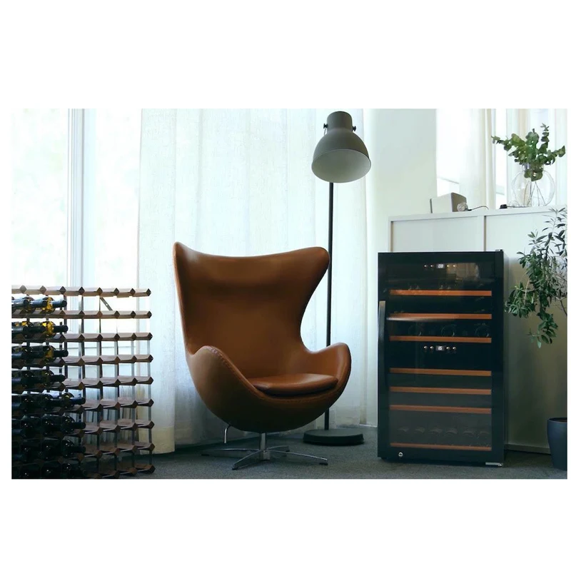 Weinkühlschrank 66 Flaschen mQuvée WineExpert 66 Fullglass Black