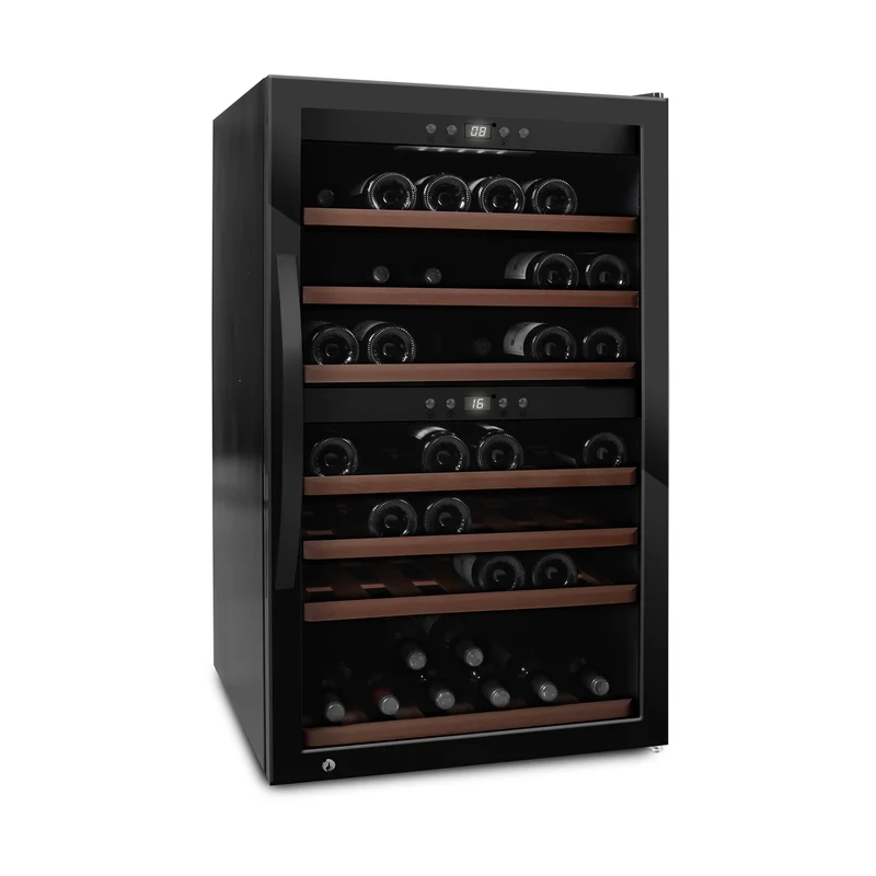 Weinkühlschrank 66 Flaschen mQuvée WineExpert 66 Fullglass Black