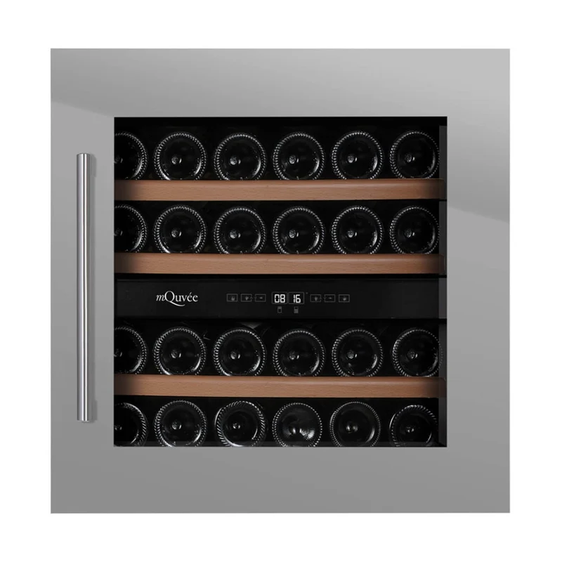 Weinkühlschrank 25 Flaschen mQuvée WineKeeper 25D Stainless